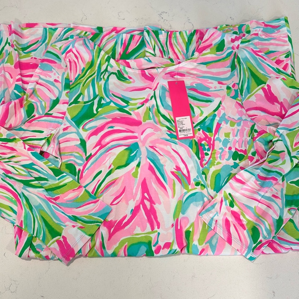 Lilly Pulitzer Ophelia Dress Large Croc My World